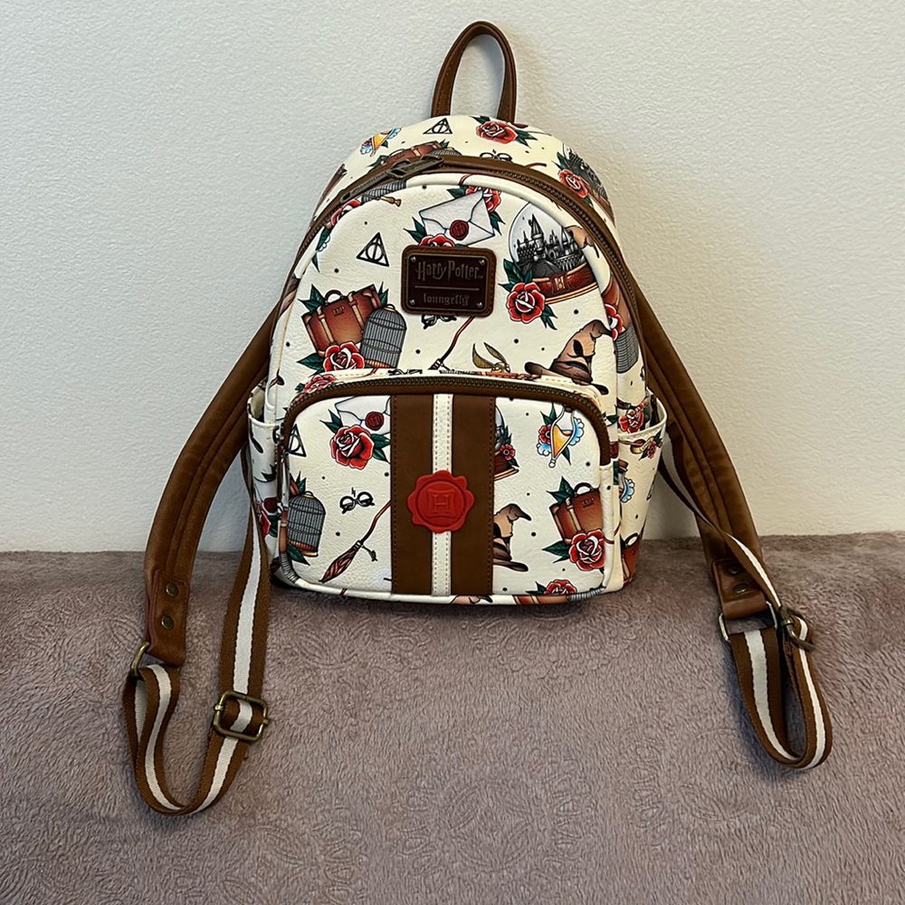 Harry Potter Relics Tattoo Backpack